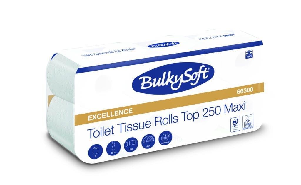 Excellence Toilettenpapier Top 250 Maxi, 3-lagig