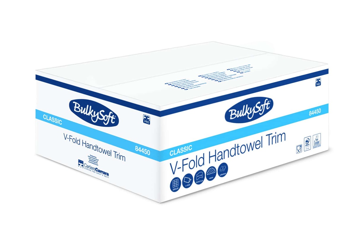 Classic Handtücher V-Falz Trim