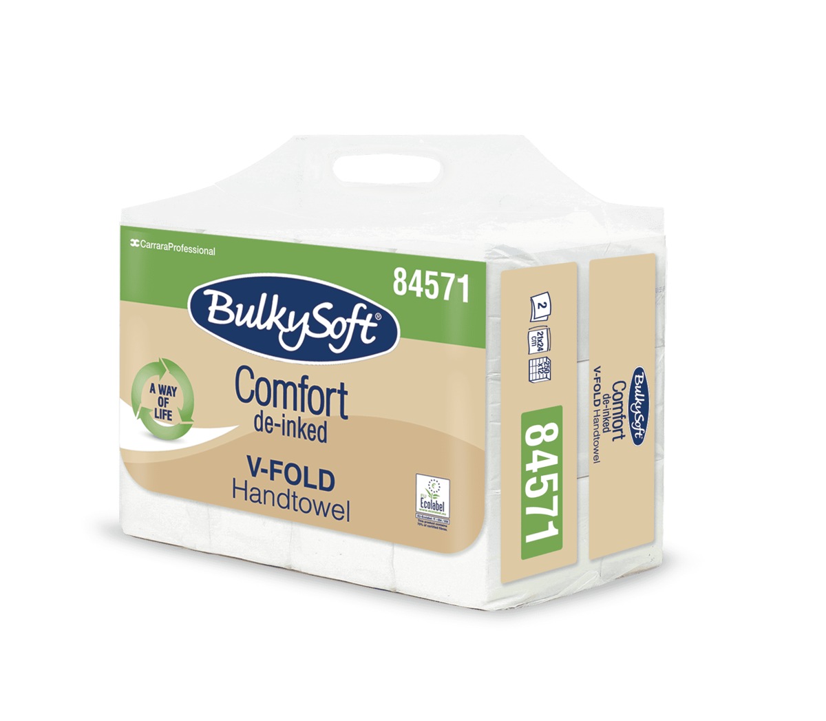 Comfort Handtücher V-Falz, 2-lagig, Easybag