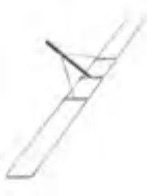 Halter für überlange Baumwoll- und Acrylmopps – 130 cm