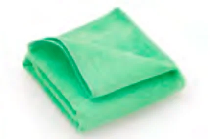 Microfaser – Hochleistungstuch Platin – grün
