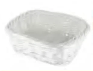 Körbchen – 14 × 12 × 5 cm · weiß