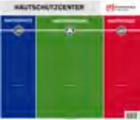 Hautschutzcenter – Spenderbrett klein