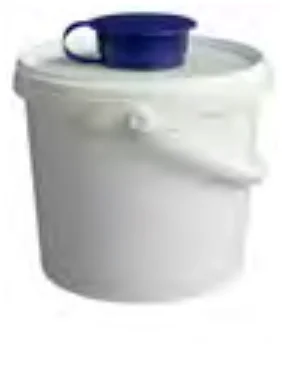 Temca – Temdex Spender Eimer Für Wipes / Vliestuchrolle – 5,7 l