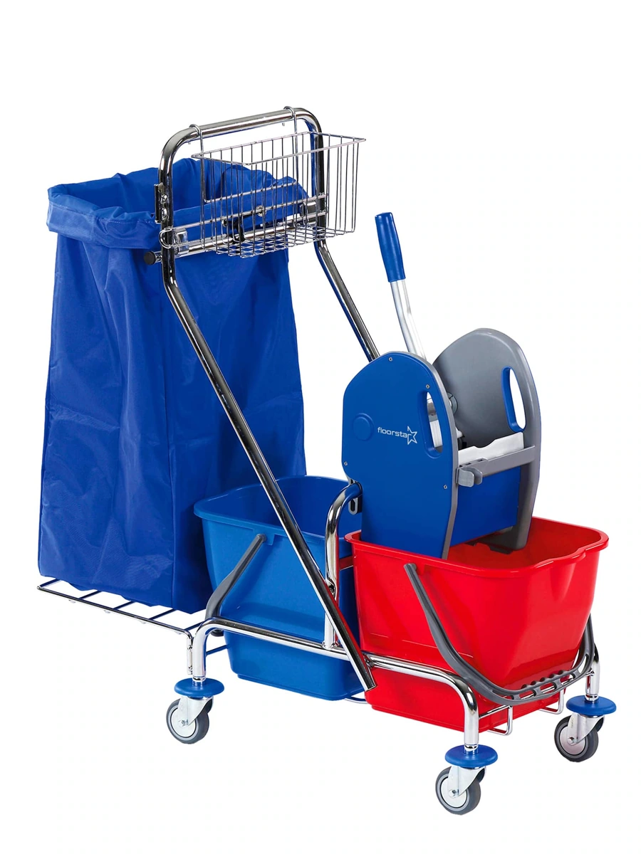 Floorstar Doppelfahrwagen – verchromt
