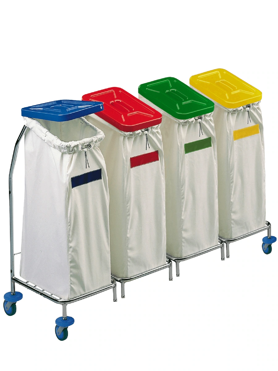 Floorstar Wäschesammler – 4 × 70 l