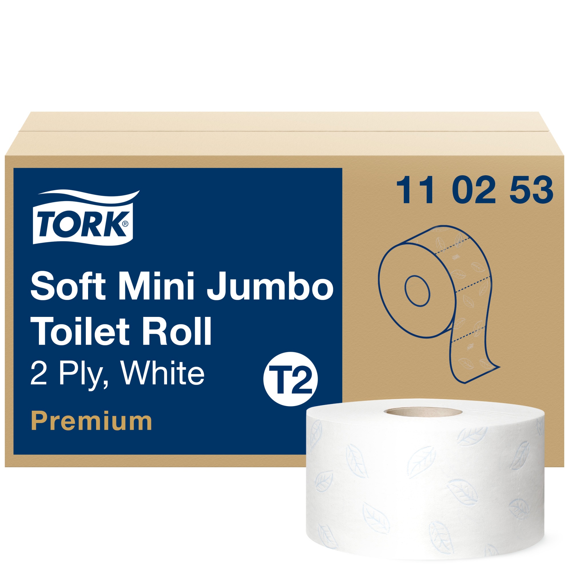 Tork Premium Toilettenpapier Mini Jumbo T2