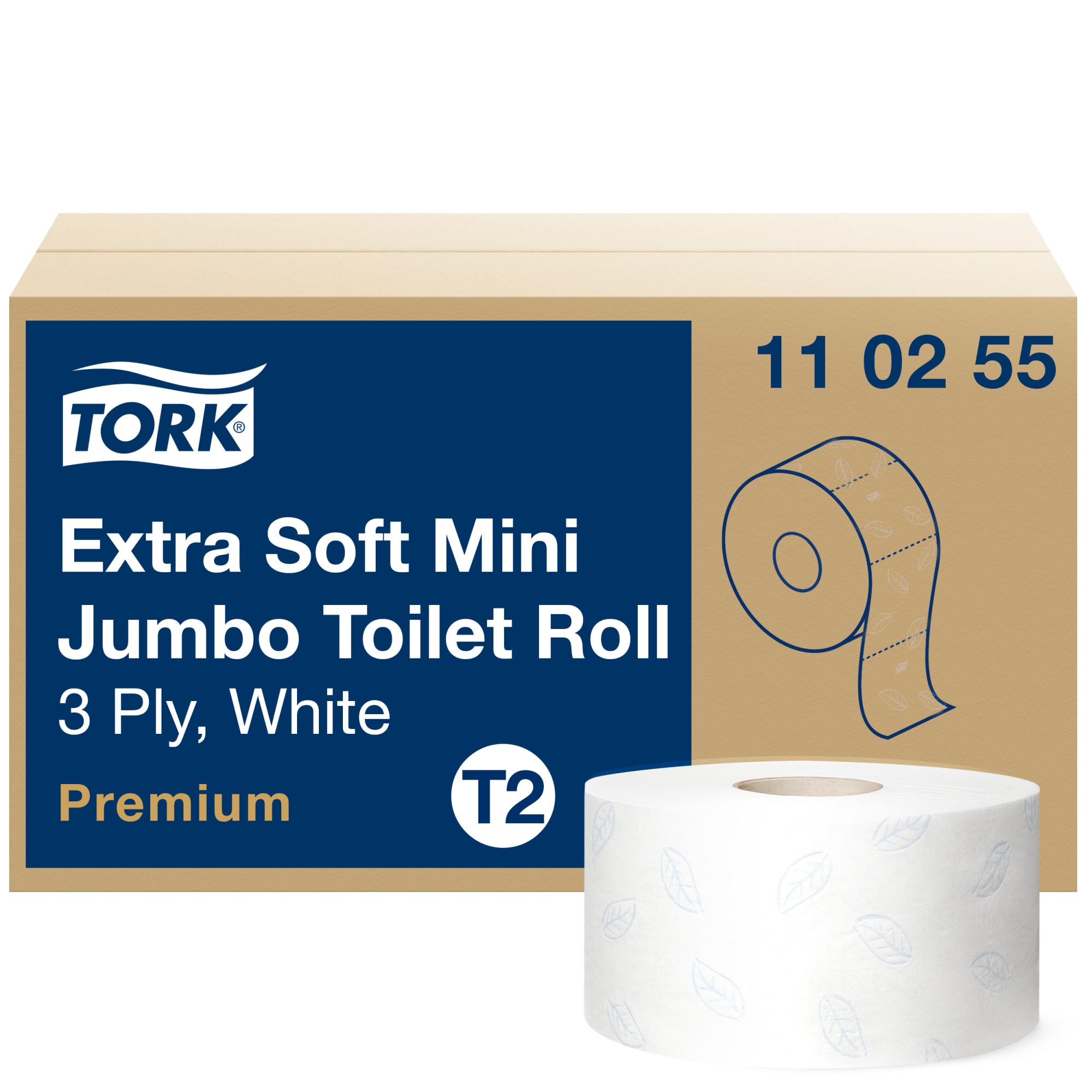 Tork Premium Toilettenpapier Mini Jumbo T2