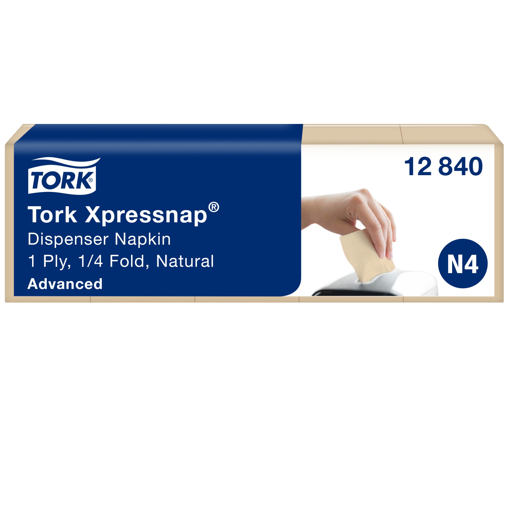 Tork Xpressnap Universal Spenderservietten N4, nature