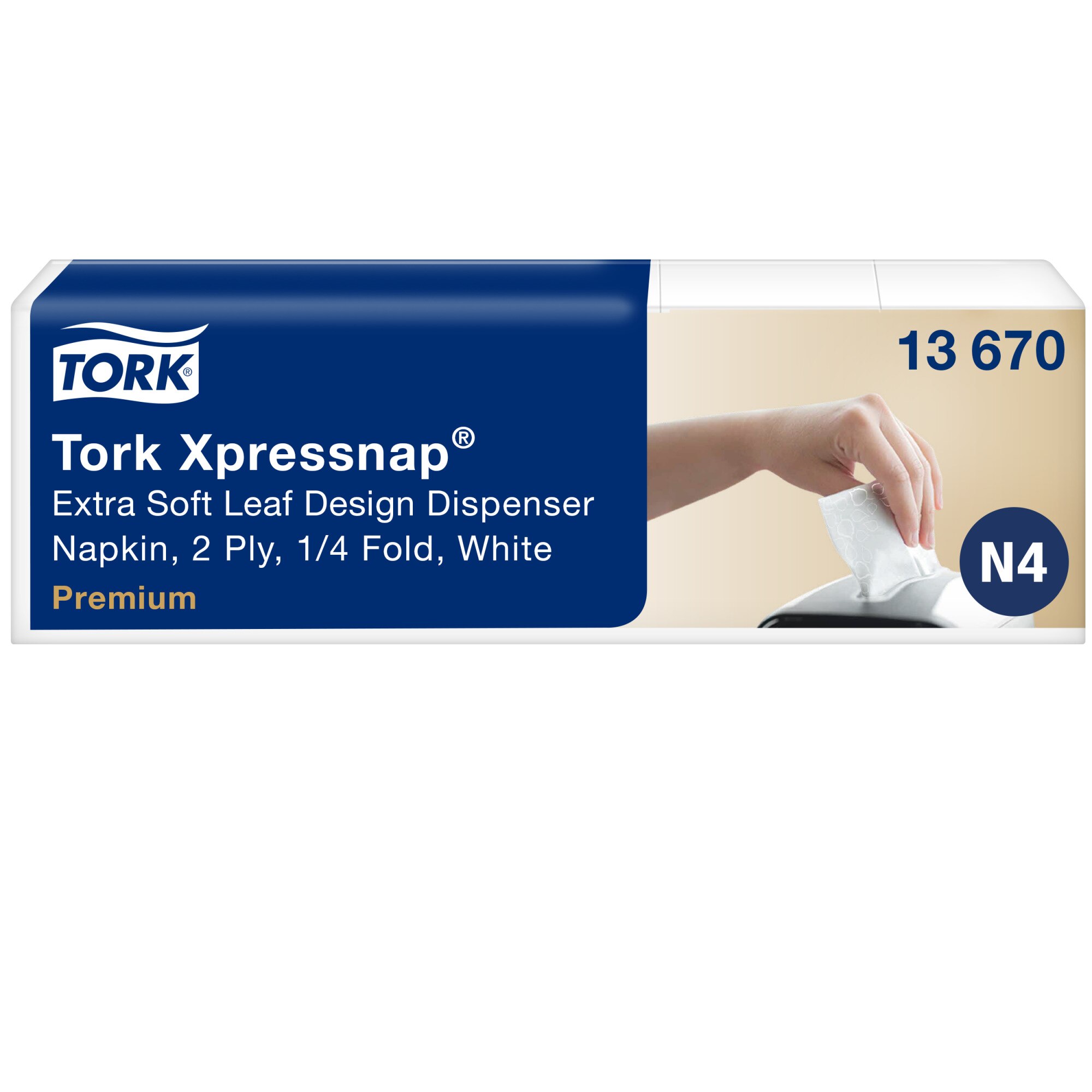 Tork Xpressnap Interfold Spenderservietten N4