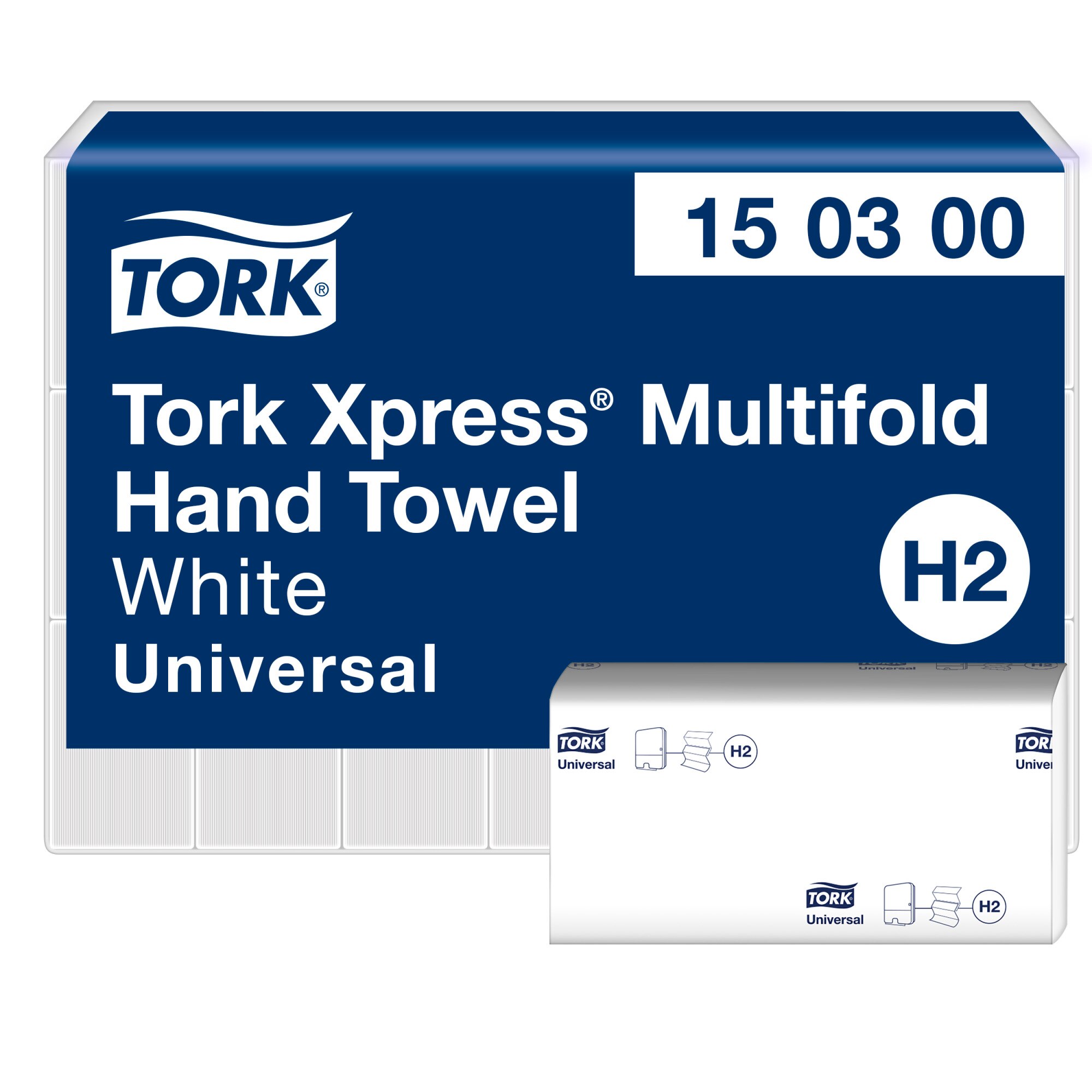 Tork Universal Handtuch H2, W-Falzung