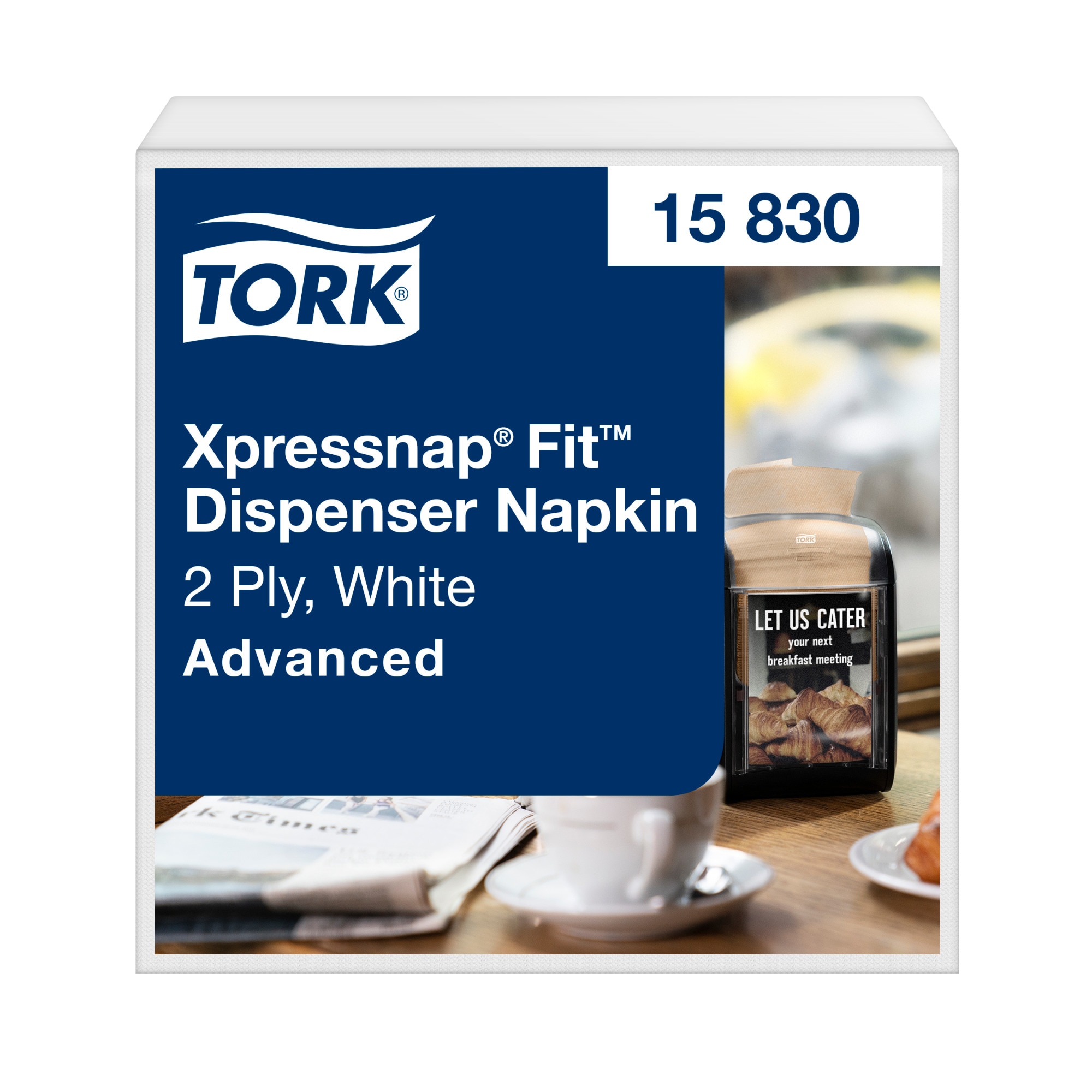 Tork Xpressnap Extra Soft Spenderservietten – N14 System, weiss