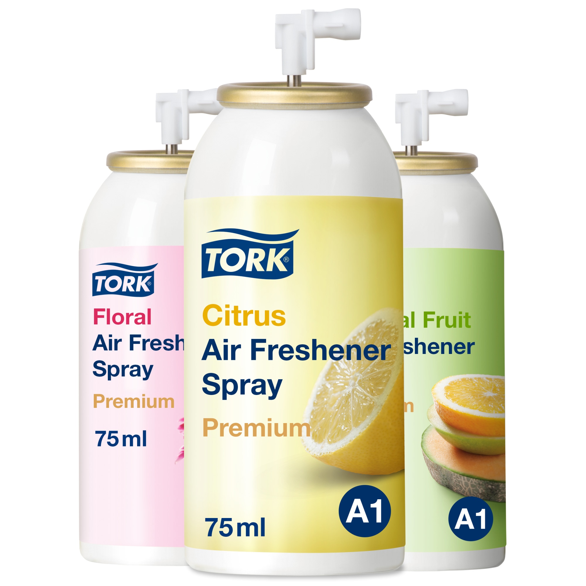 Tork Premium Duftpatrone für Lufterfrischer A1, Mix Pack