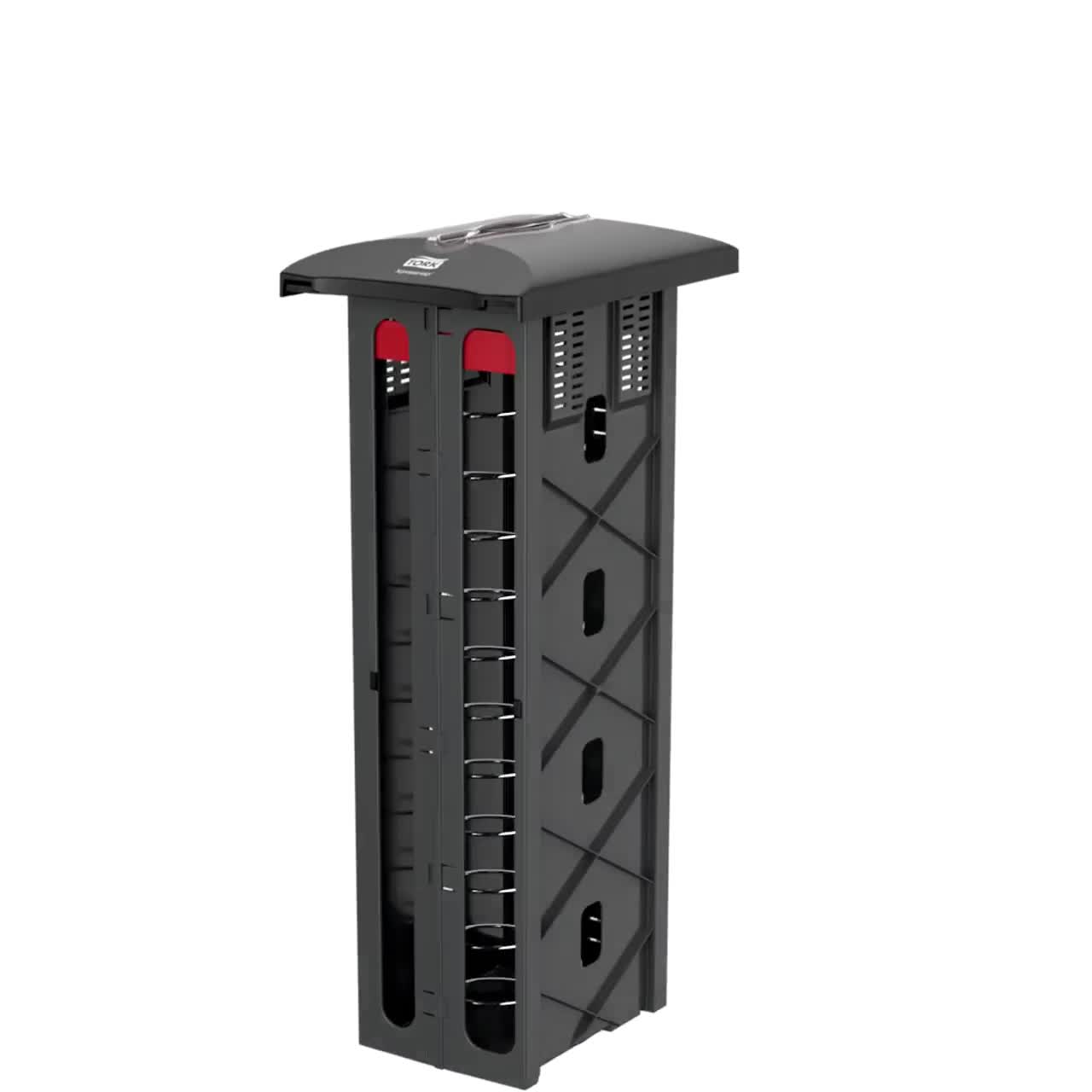 Einbauspender Tork Xpressnap N4 schwarz