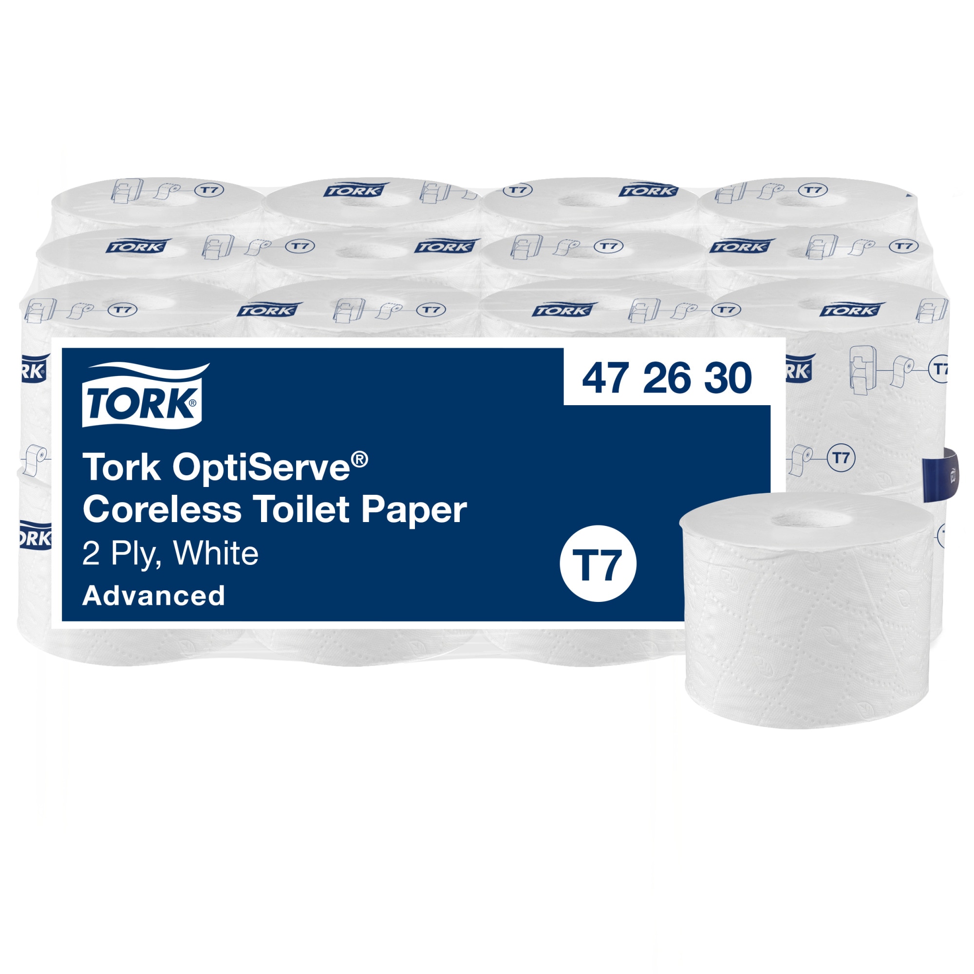 Tork Advanced OptiServe Toilettenpapier Midi T7
