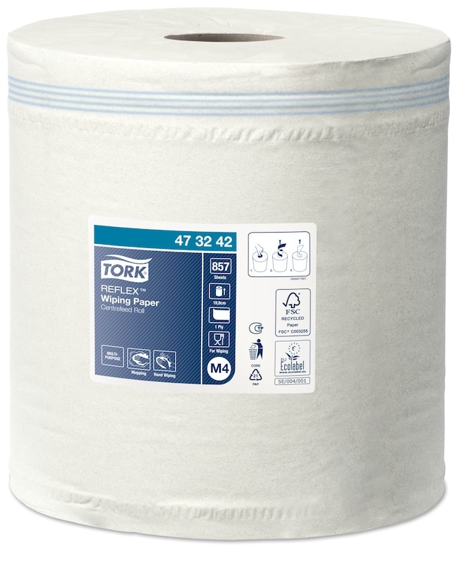 Tork Reflex™ Mehrzweck-Papierwischtücher Weiß M4