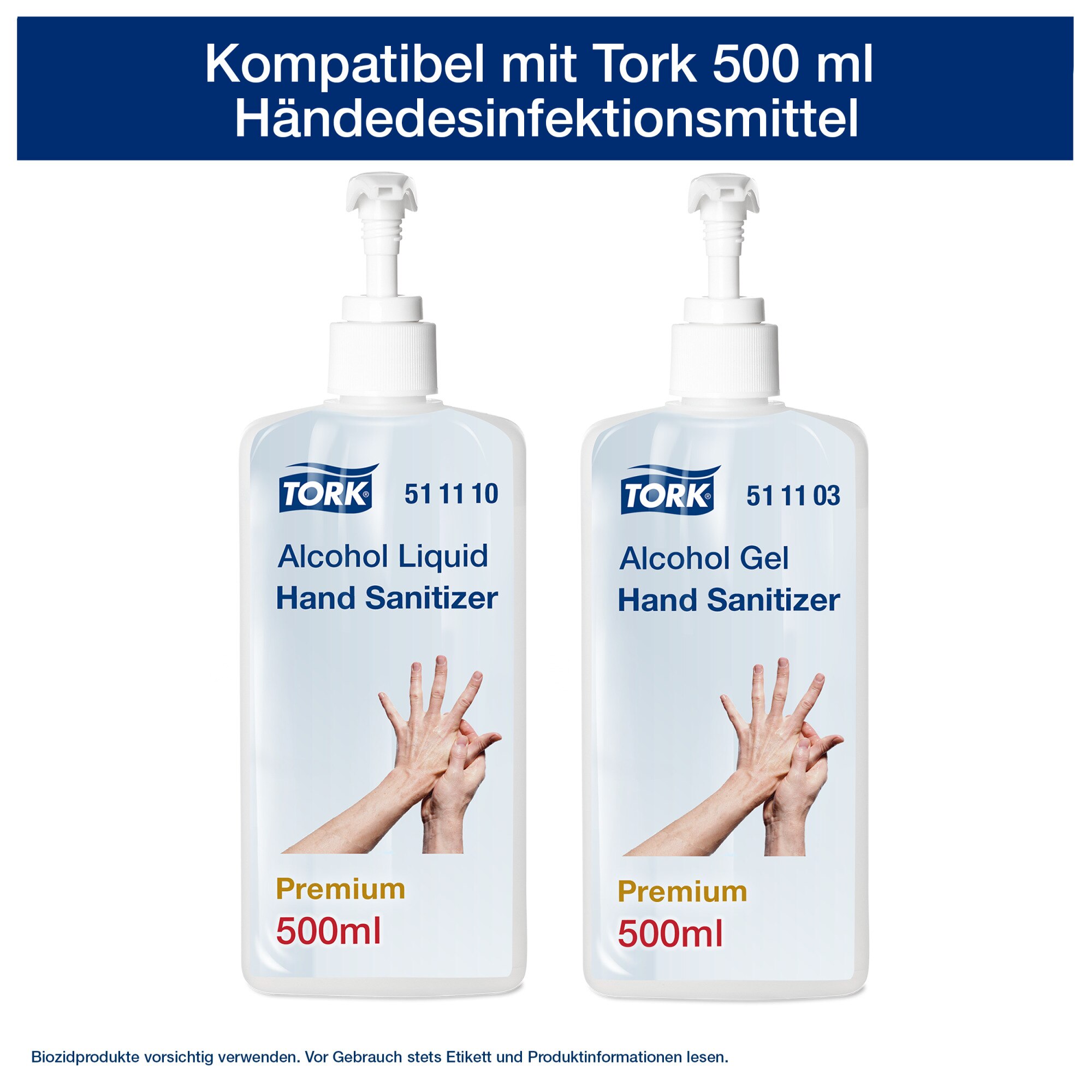 Tork Betthalterung für Händedesinfektion, rostfrei 80 gr