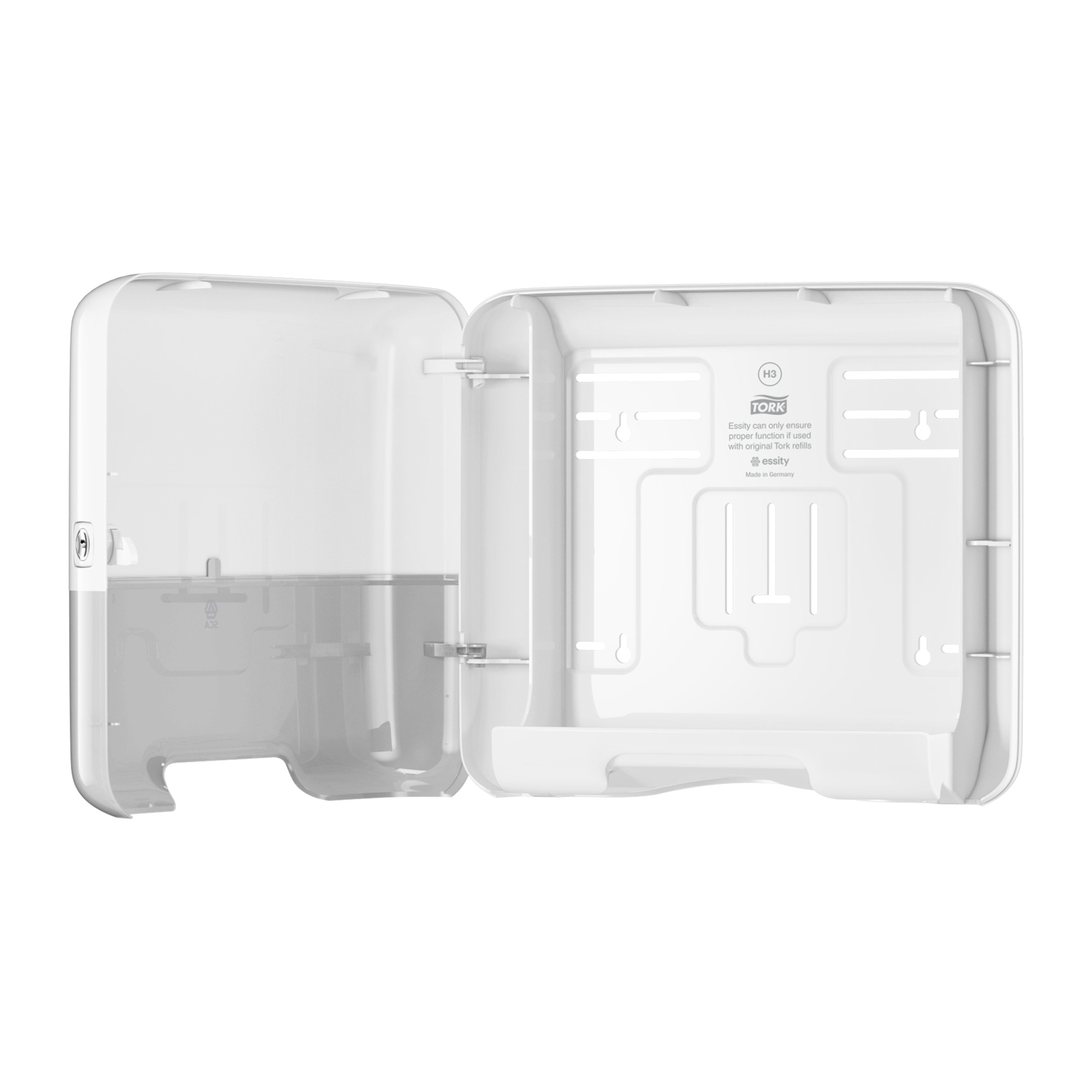 Mini Handtuchspender C/V-Falzung H3